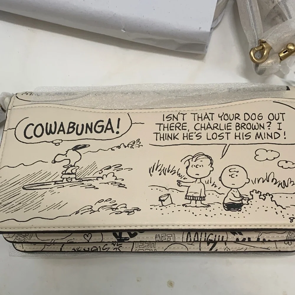 Coach Peanuts Tabby X new with tags - Picture 2 of 15